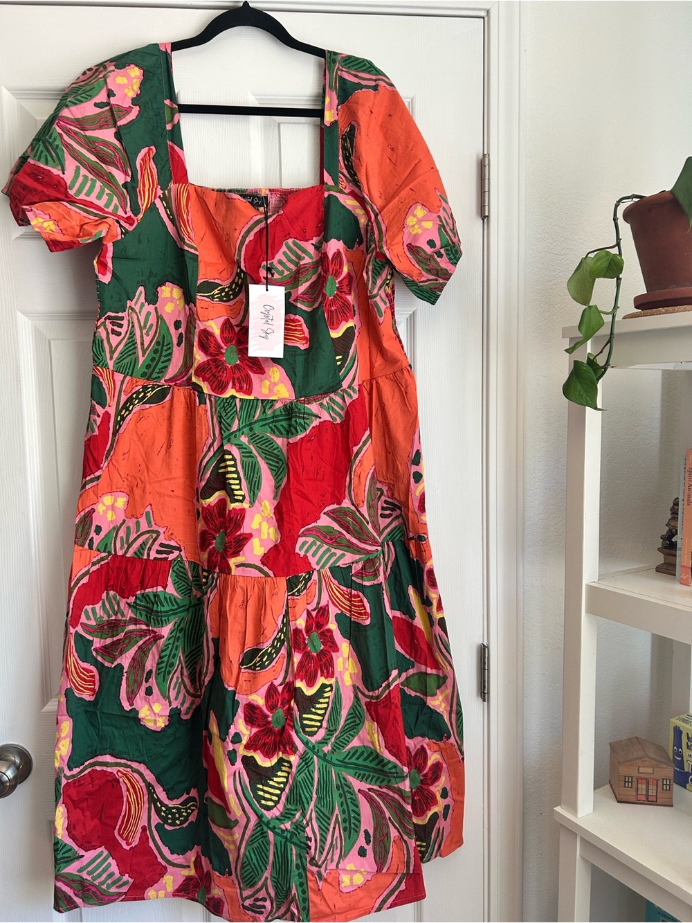 Crystal Sky midi dress size 2x nwt